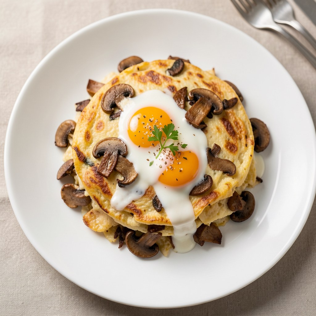 Jajecznica na kurkach