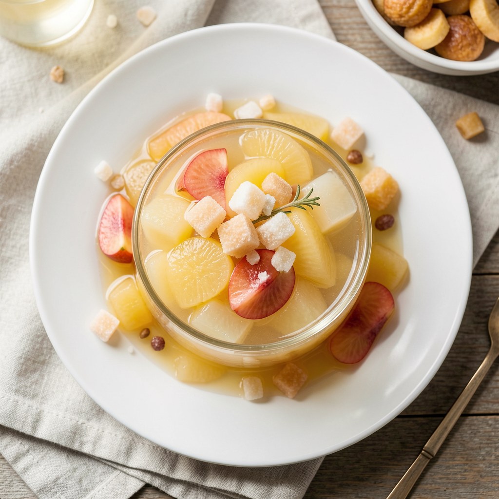 kompot brzoskwiniowy