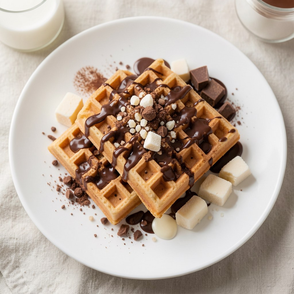 Wafelki z toffi