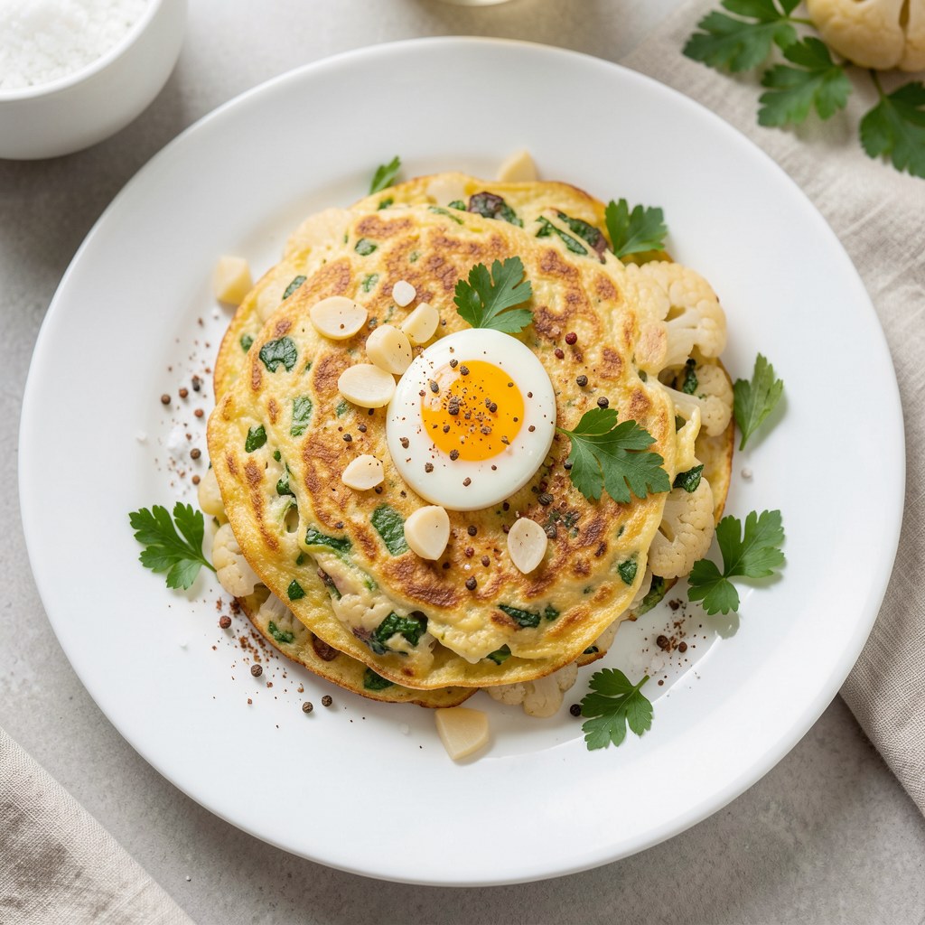 Omlet kalafiorowy