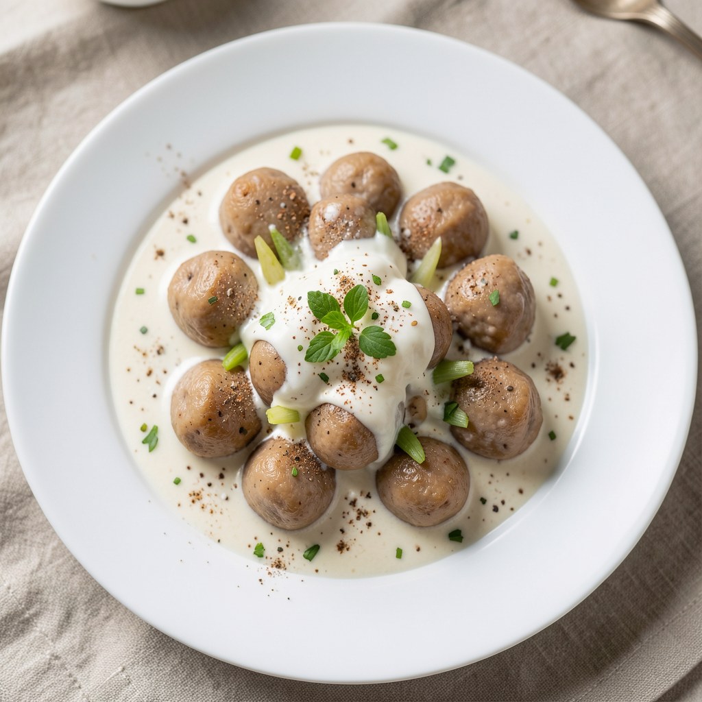 Żołądki drobiowe duszone