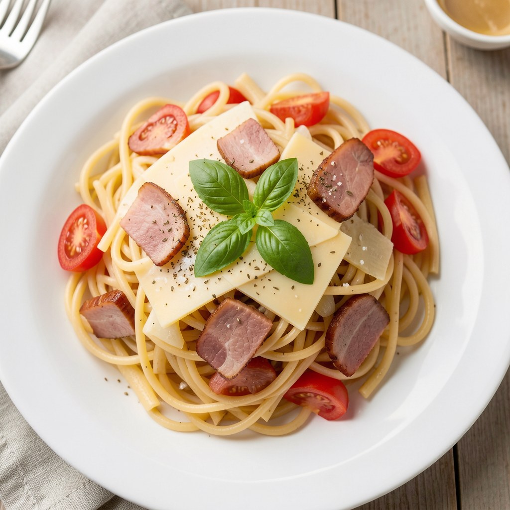 Spaghetti cebulowe