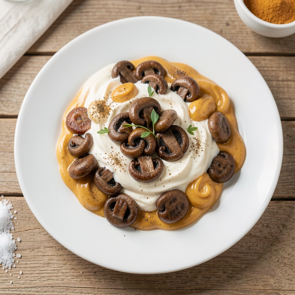 Sos tatarski z marynowanych pieczarek