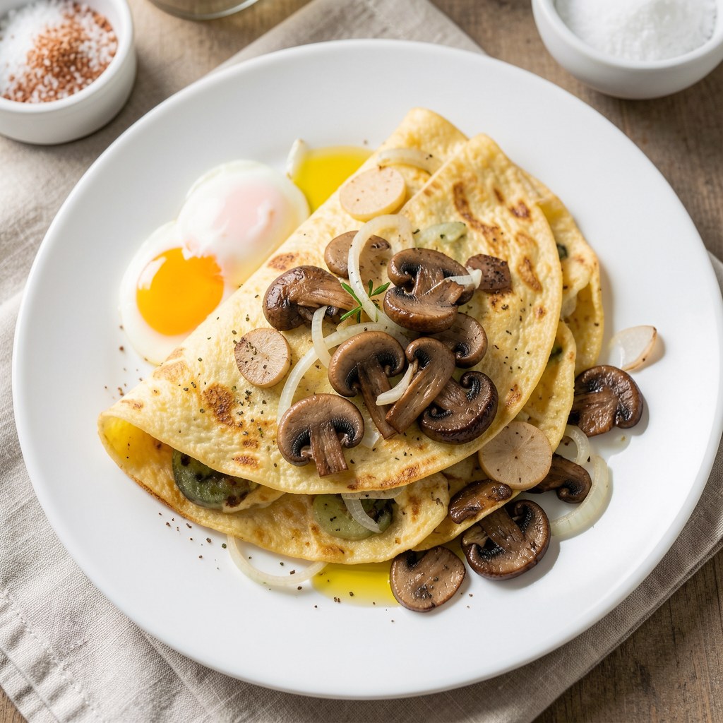 Omlet z grzybami