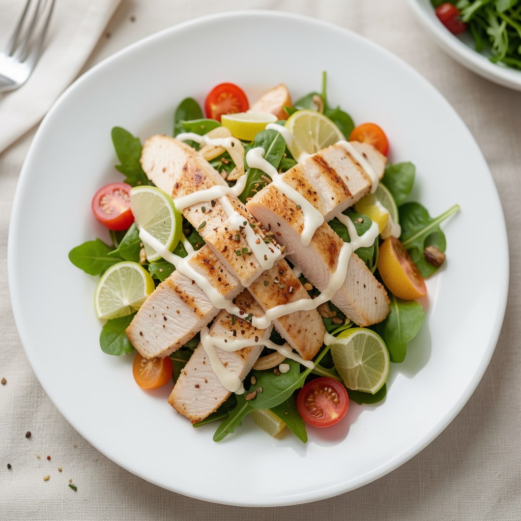 SAŁATKA Z KURCZAKIEM