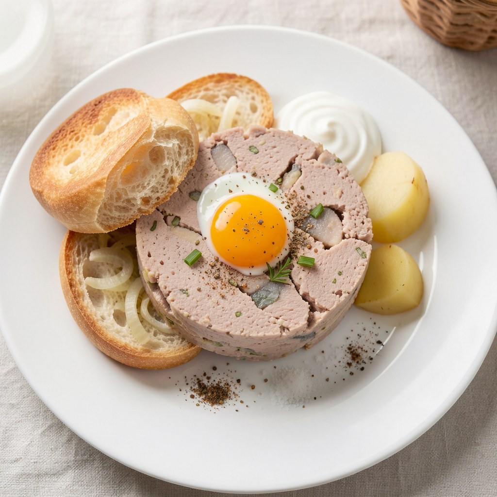 Pasztet mięsno- śledziowy