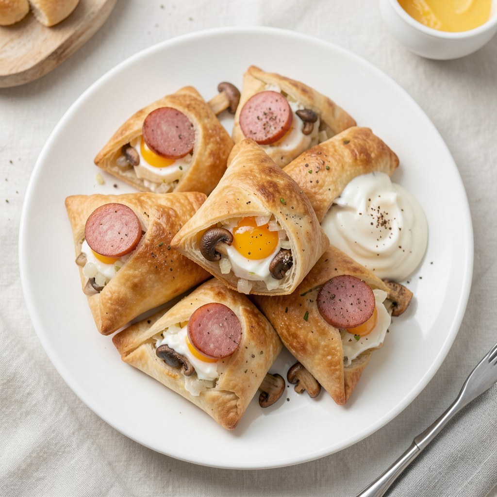 Pierożki pieczone po mazursku