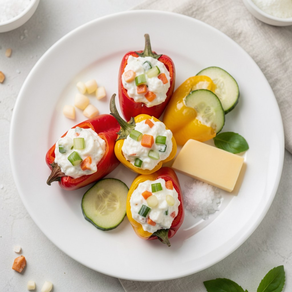 Papryka nadziewana twarogiem