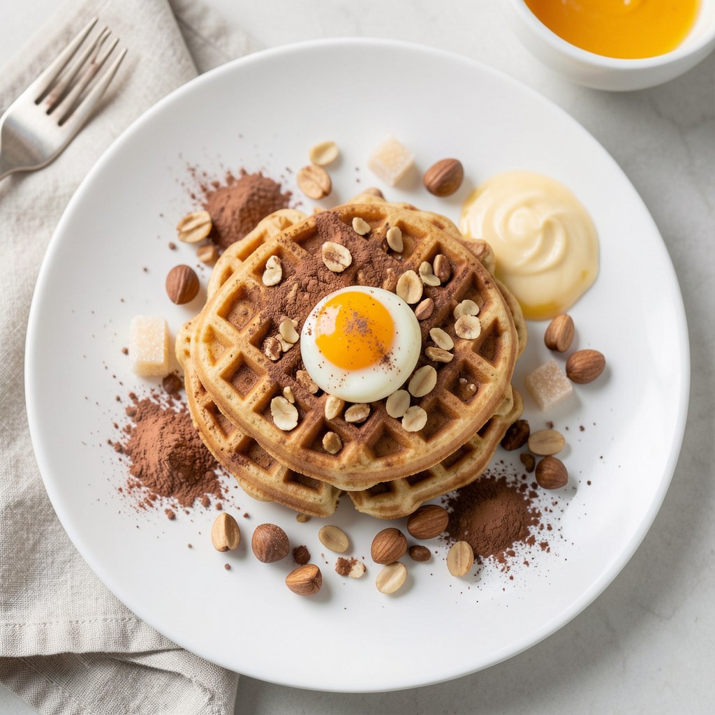 Wafle orzechowe