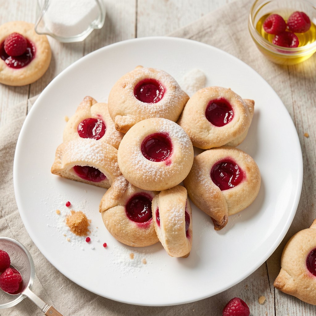 pierożki na słodko z truskawkami