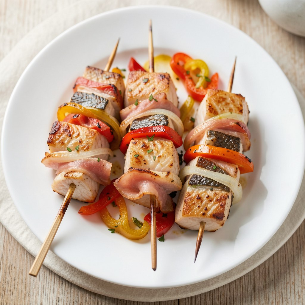 Szaszłyki z szczupaka