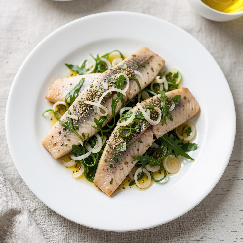 Smaczne śledzie matiasy