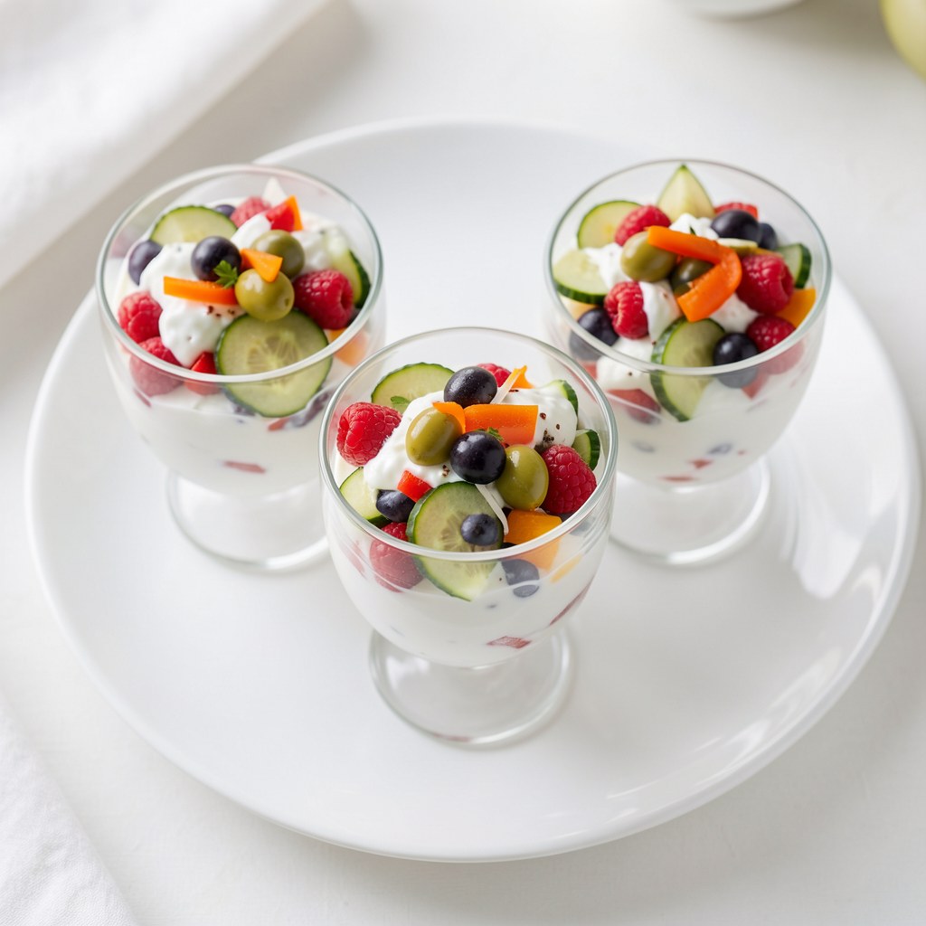 Sałatka Truskawkowa z oliwkami