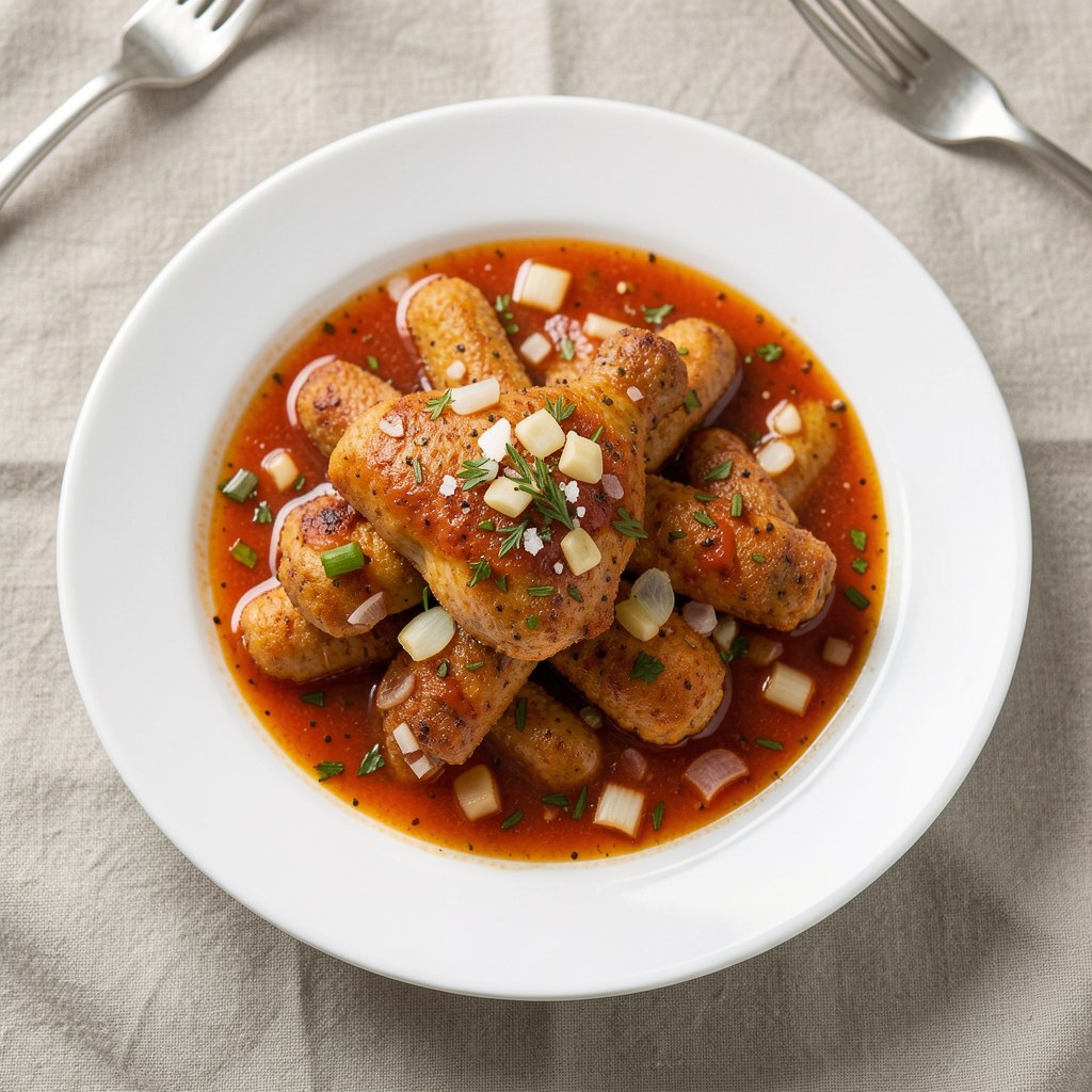 Kurczak w sosie diabelskim