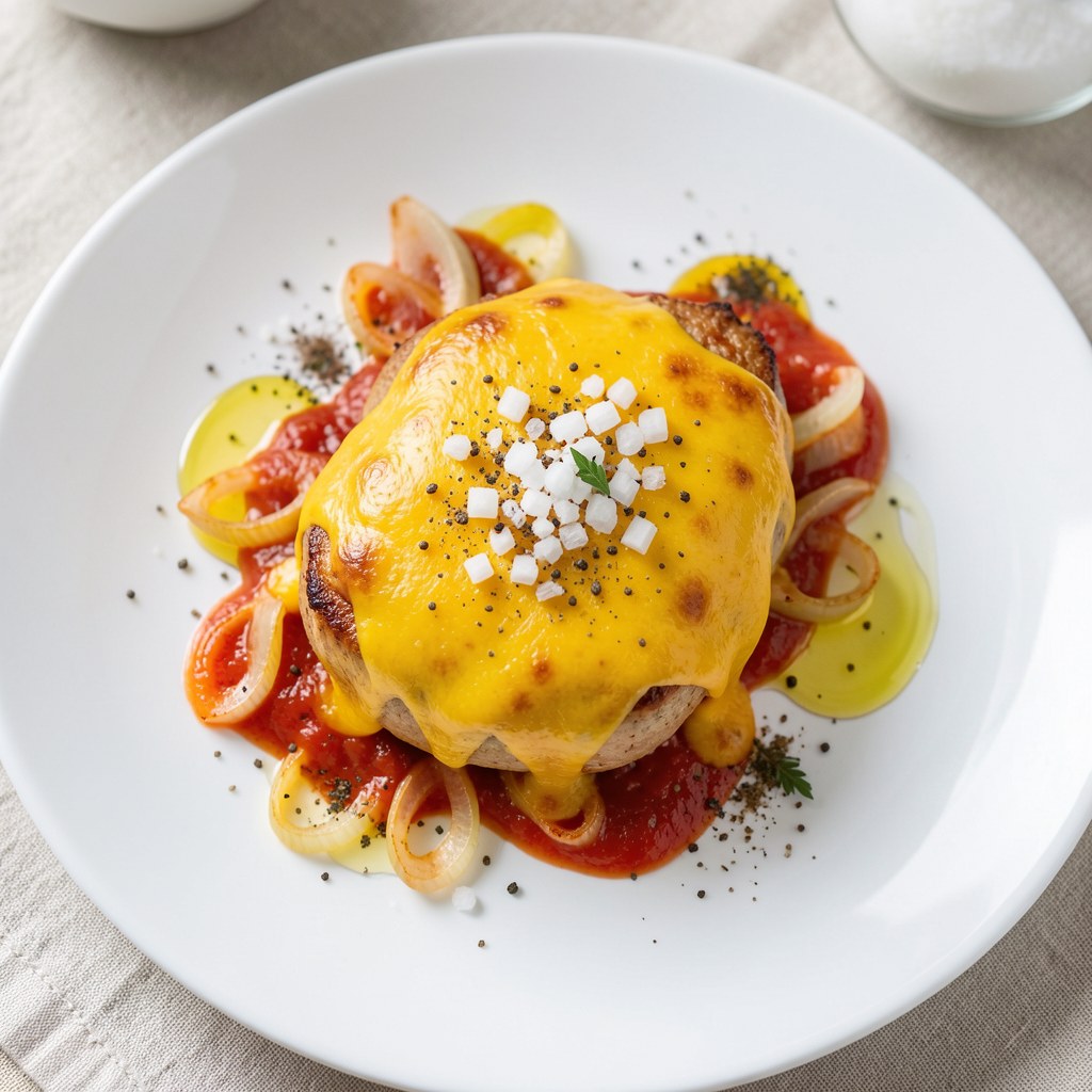 Karkówka zapiekana z serem