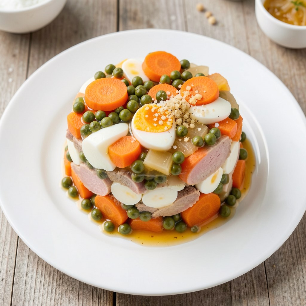 Galareta warzywna z mięsem