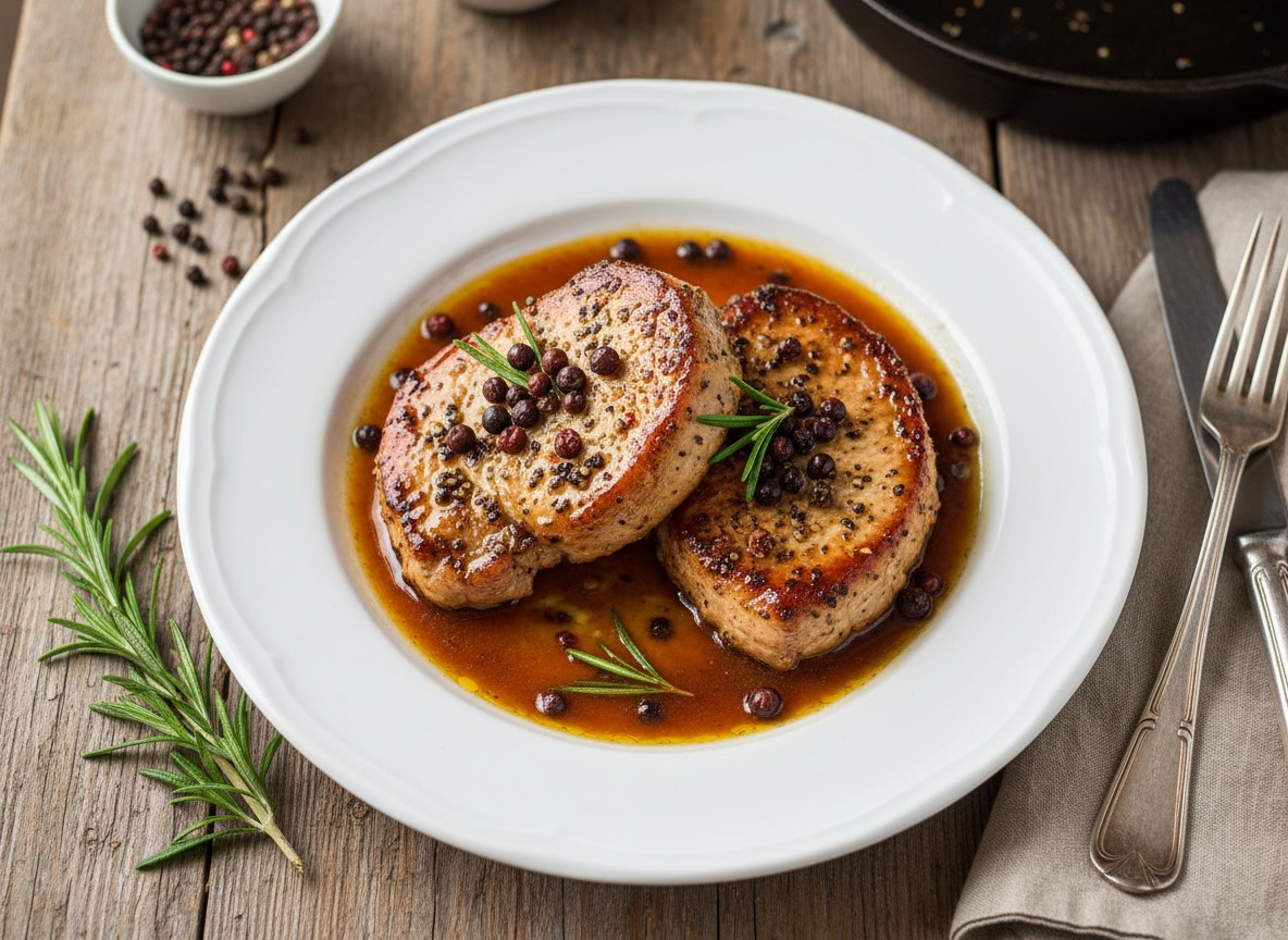 Steki wieprzowe na „dziko”