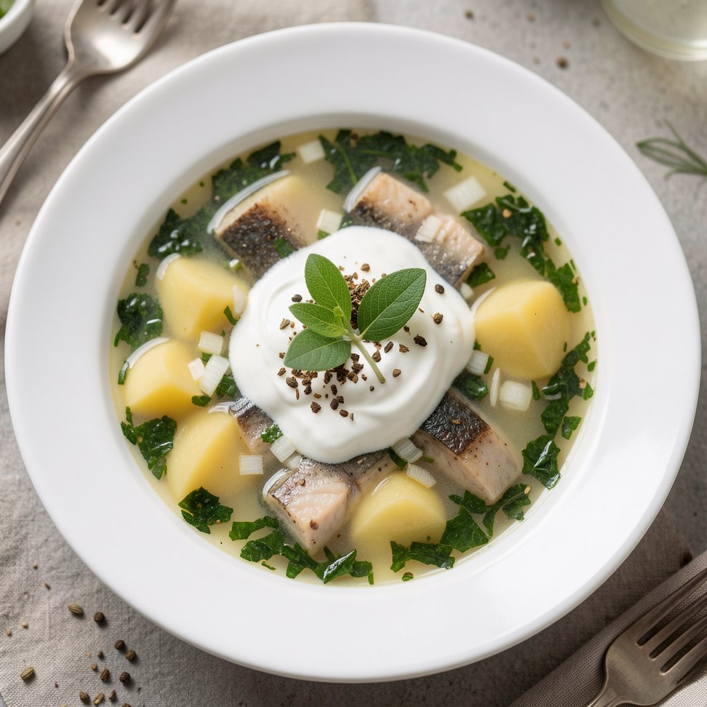 Zupa ze śledziem