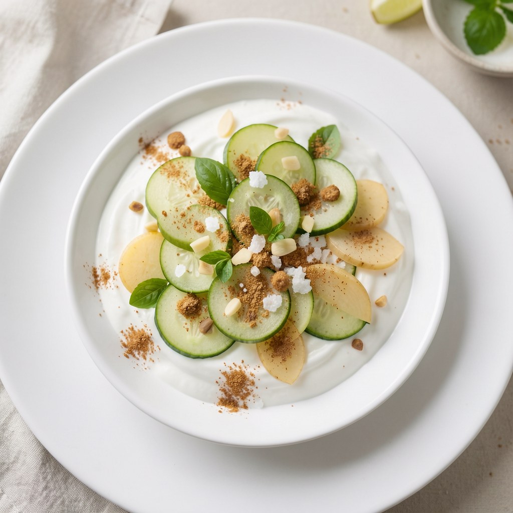 Chłodnik ze świeżego ogórka