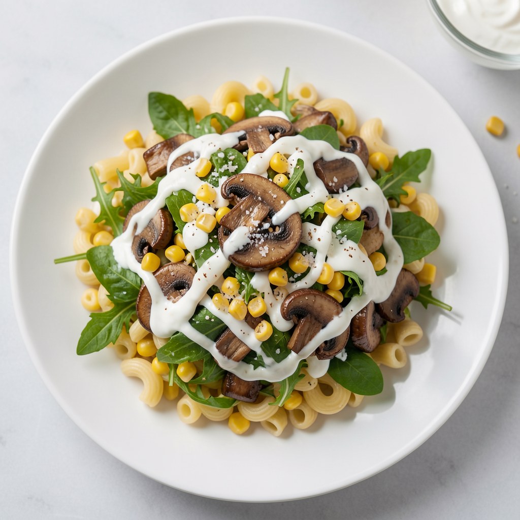 sałatka z makaronem