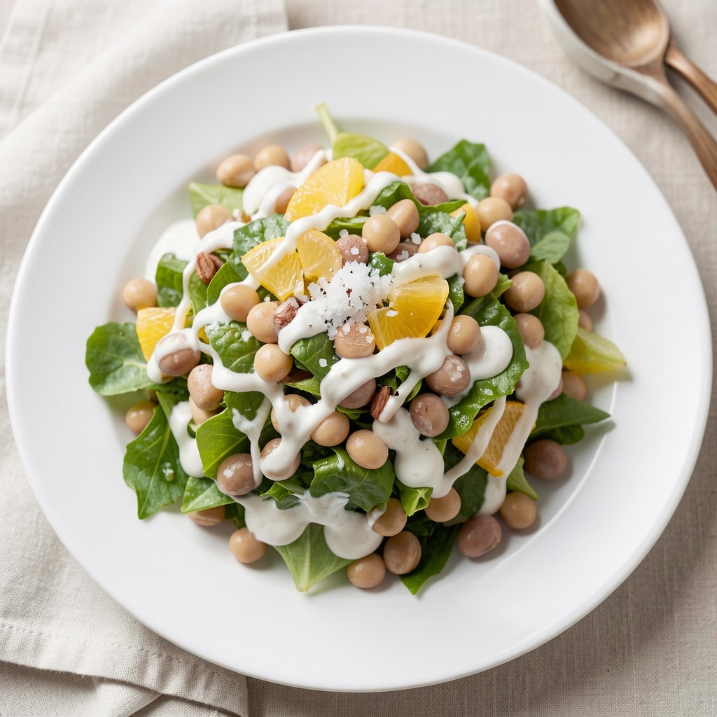 Sałatka z bobu i kaparów