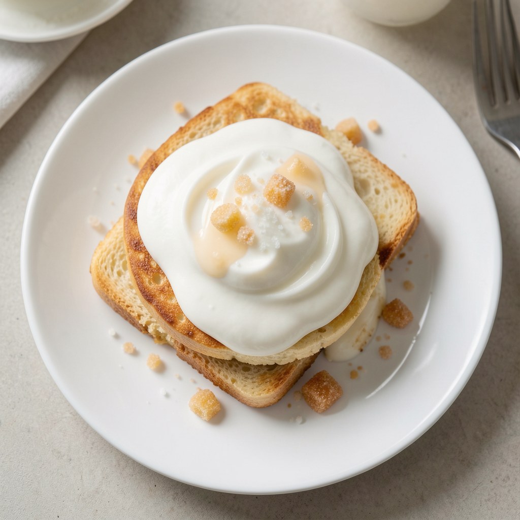 Masa z bitej śmietany