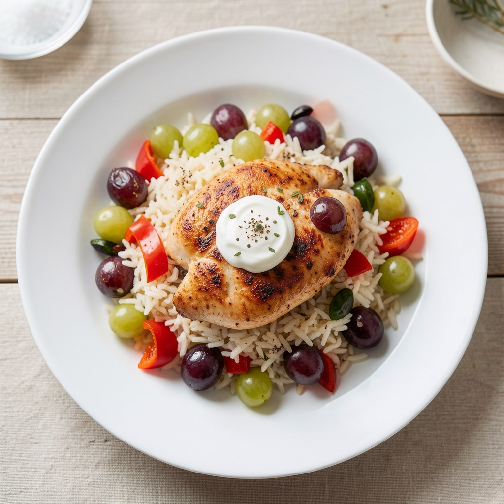 Kurczak z winogronami