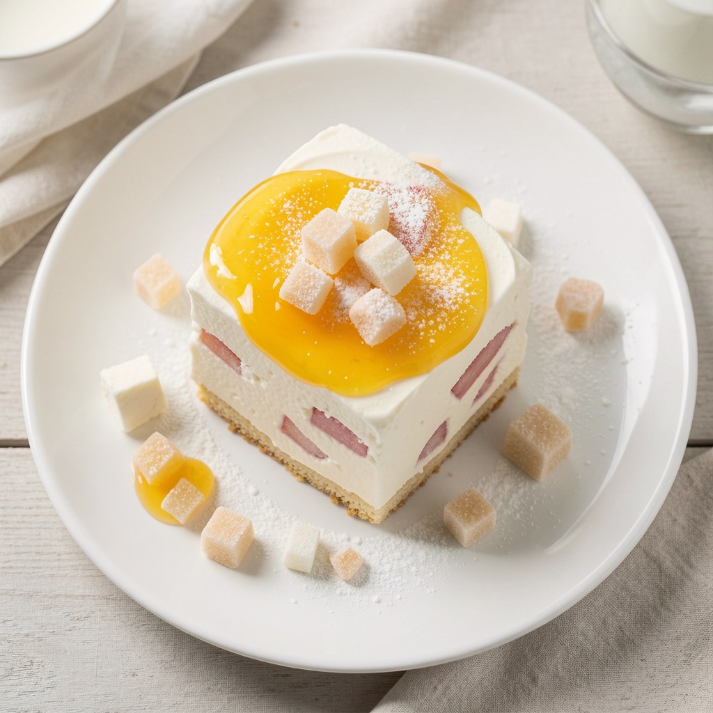 Sernik brzoskwiniowy