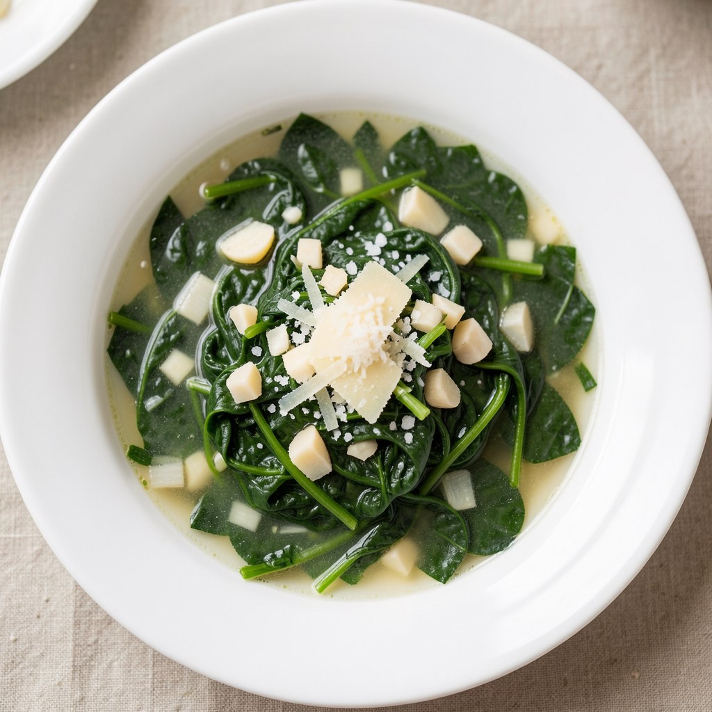 Zupa szpinakowa