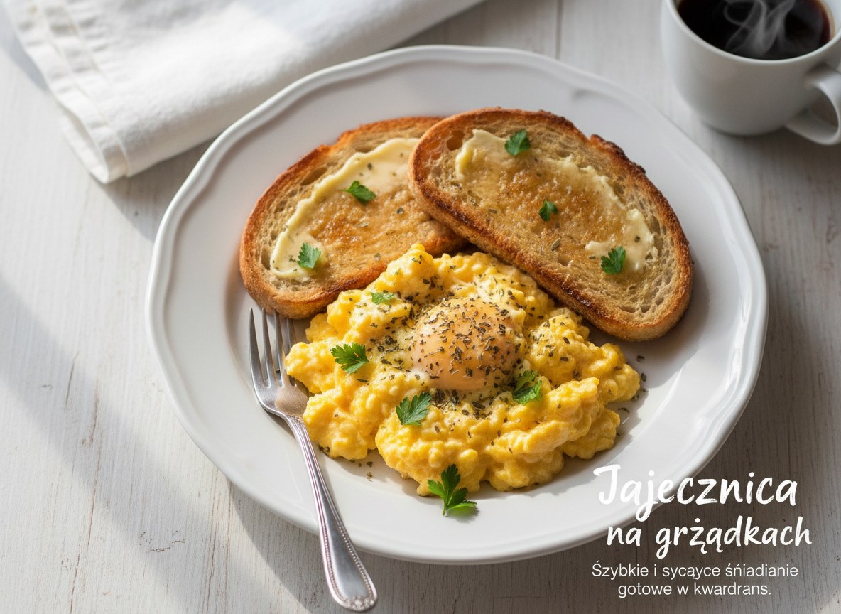 Jajecznica na grząkach