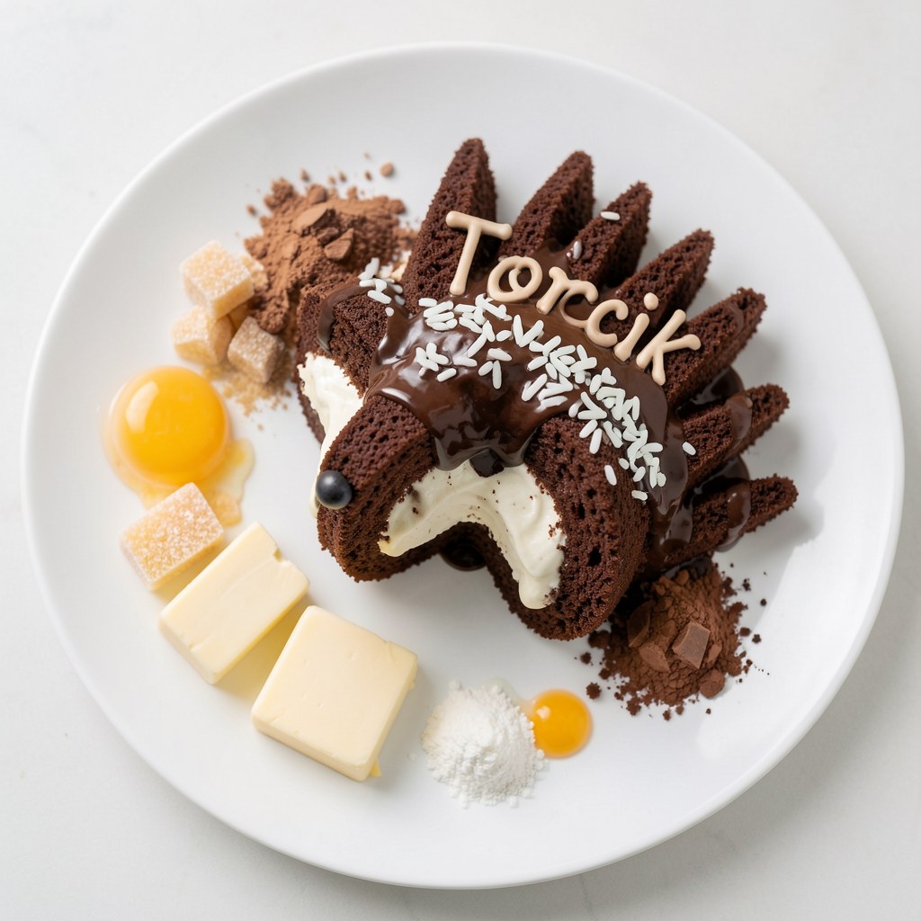 Torcik Jeż urodzinowy