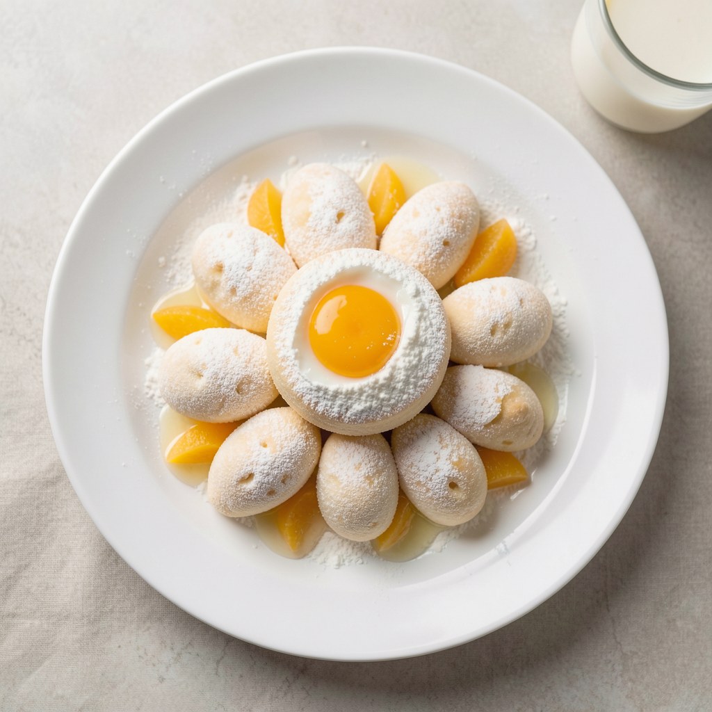 Szybkie kluseczki waniliowe