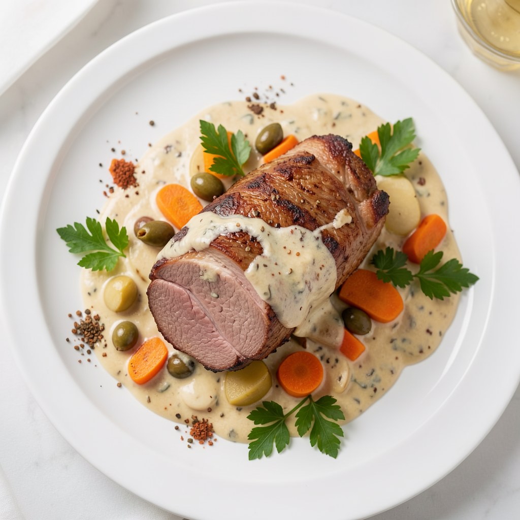 Łopatka wieprzowa w piwie