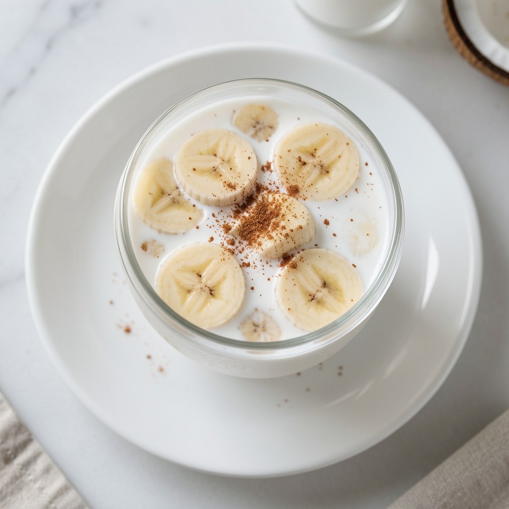 Bananowo-kokosowy koktail