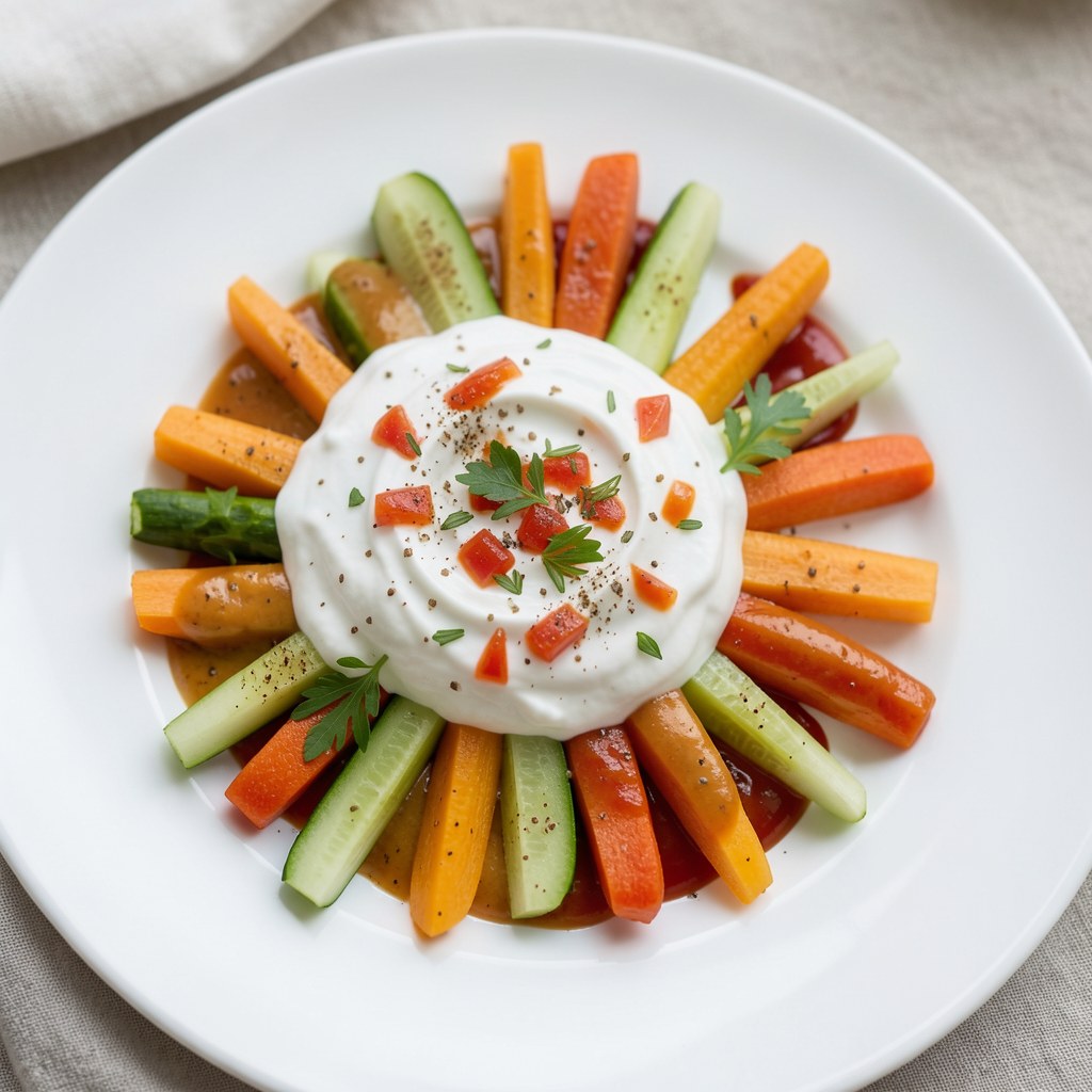 Sos musztardowy do warzyw