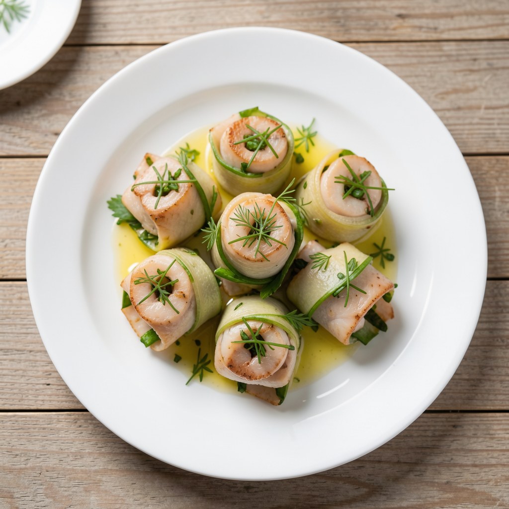 Ślimaczki z rzeżuchą