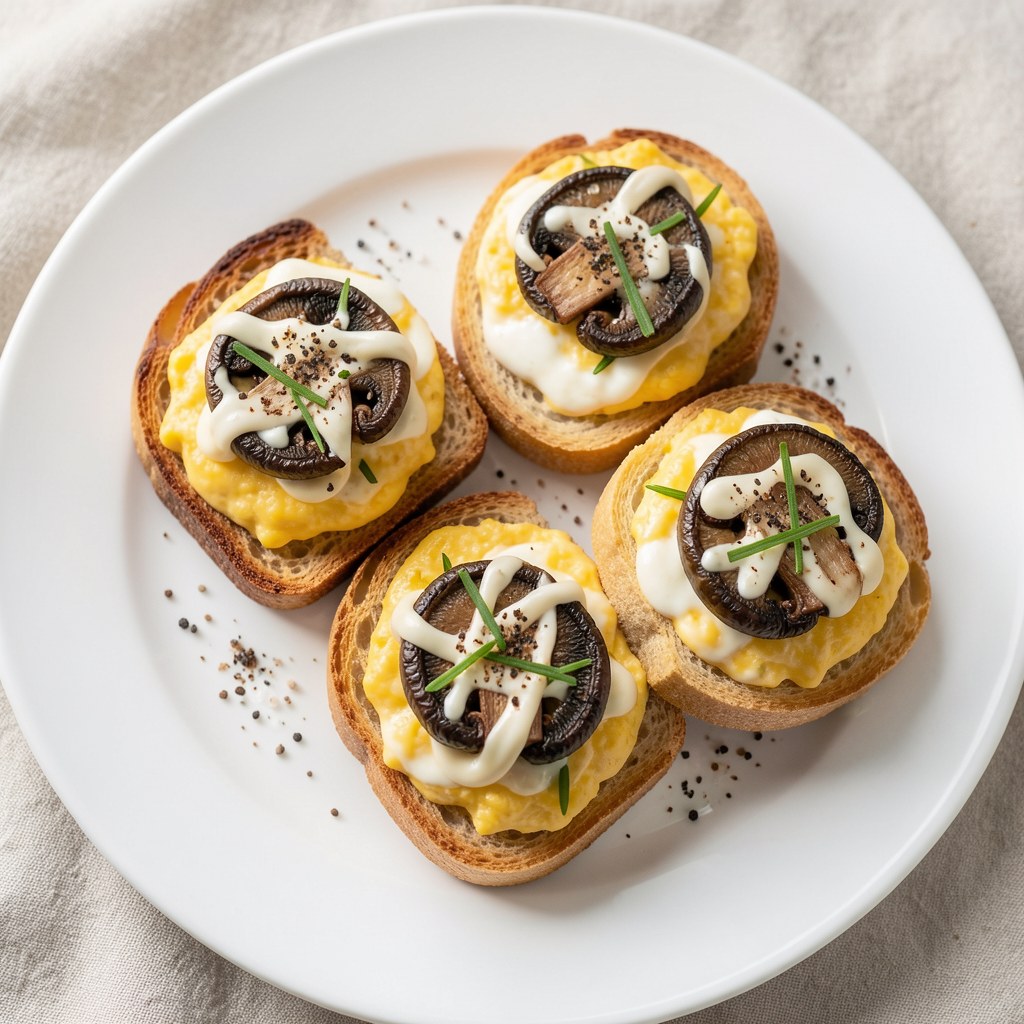 ,,Mufinki ,, z chleba tostowego :