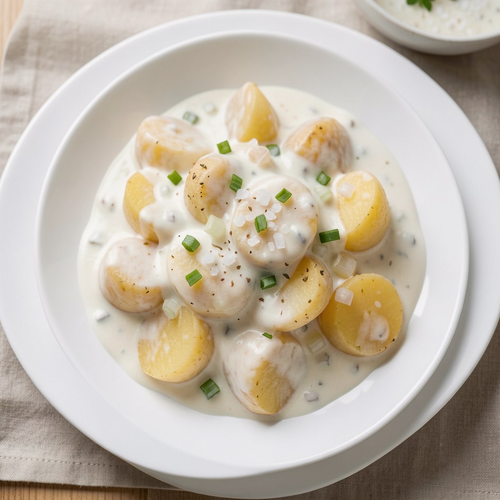Ziemniaki w śmietanie