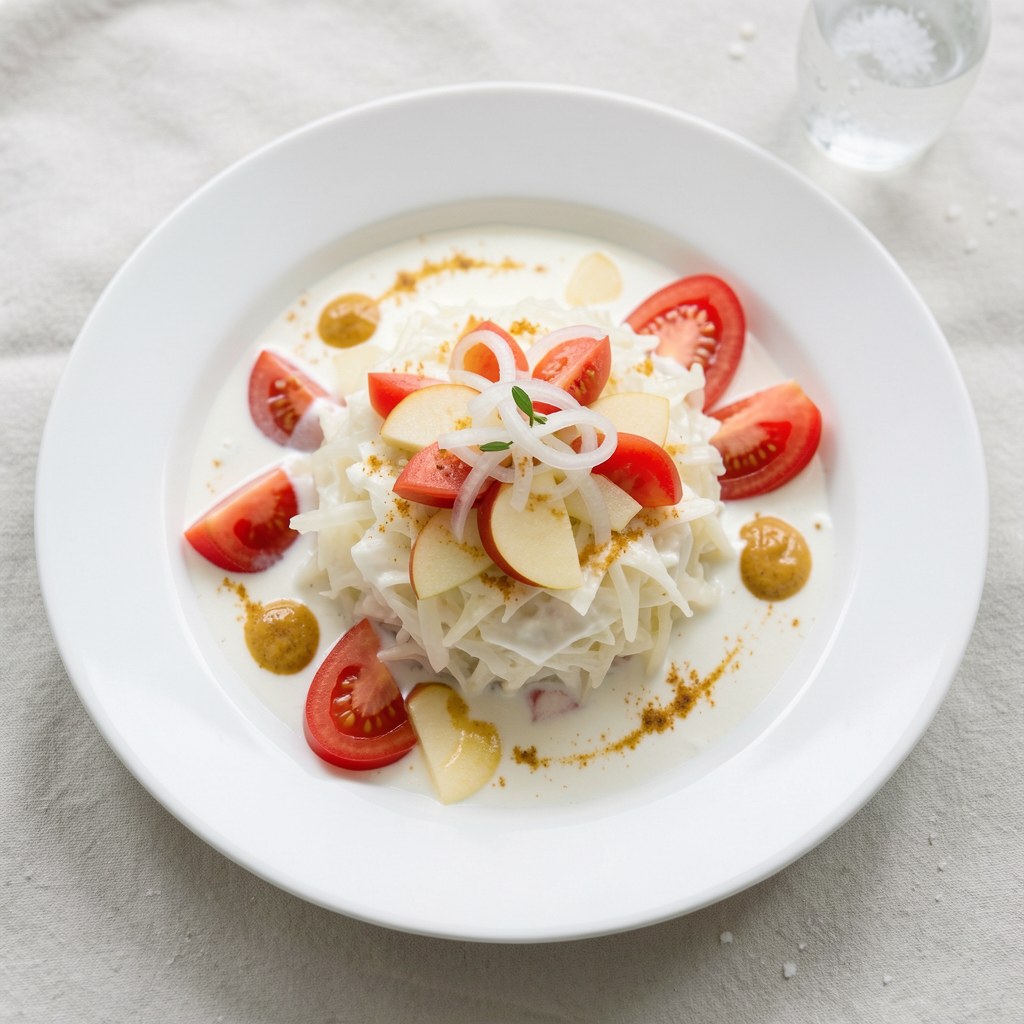 Surówka z kapusty białej