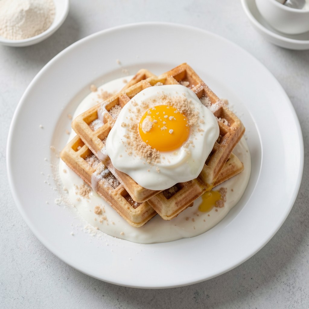 Wafle z kwaśnej śmietany, wyborne