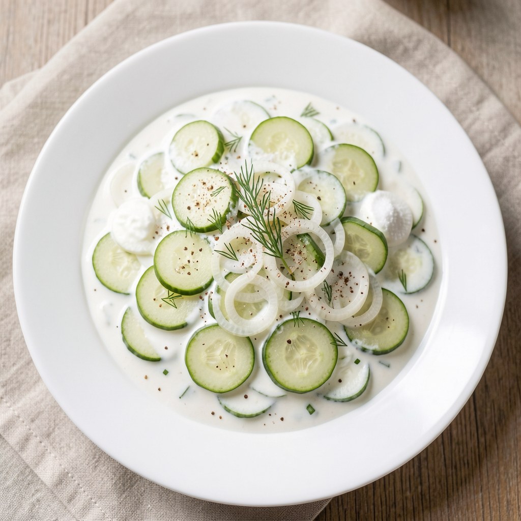 Surówka z ogórków