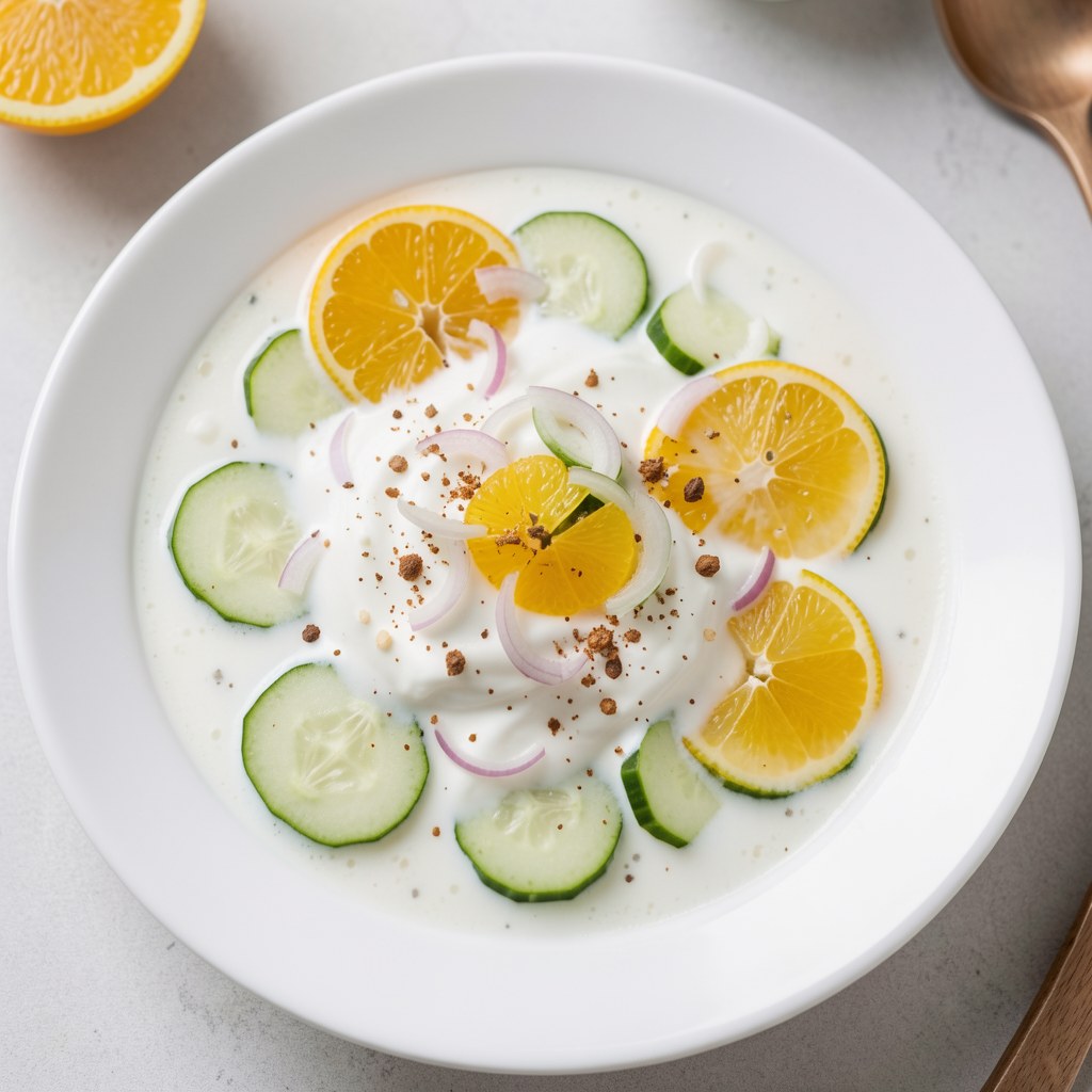 Chłodnik jogurtowo-ogórkowy