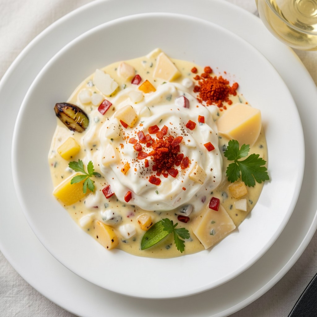 Salsa serowa do potraw z grila