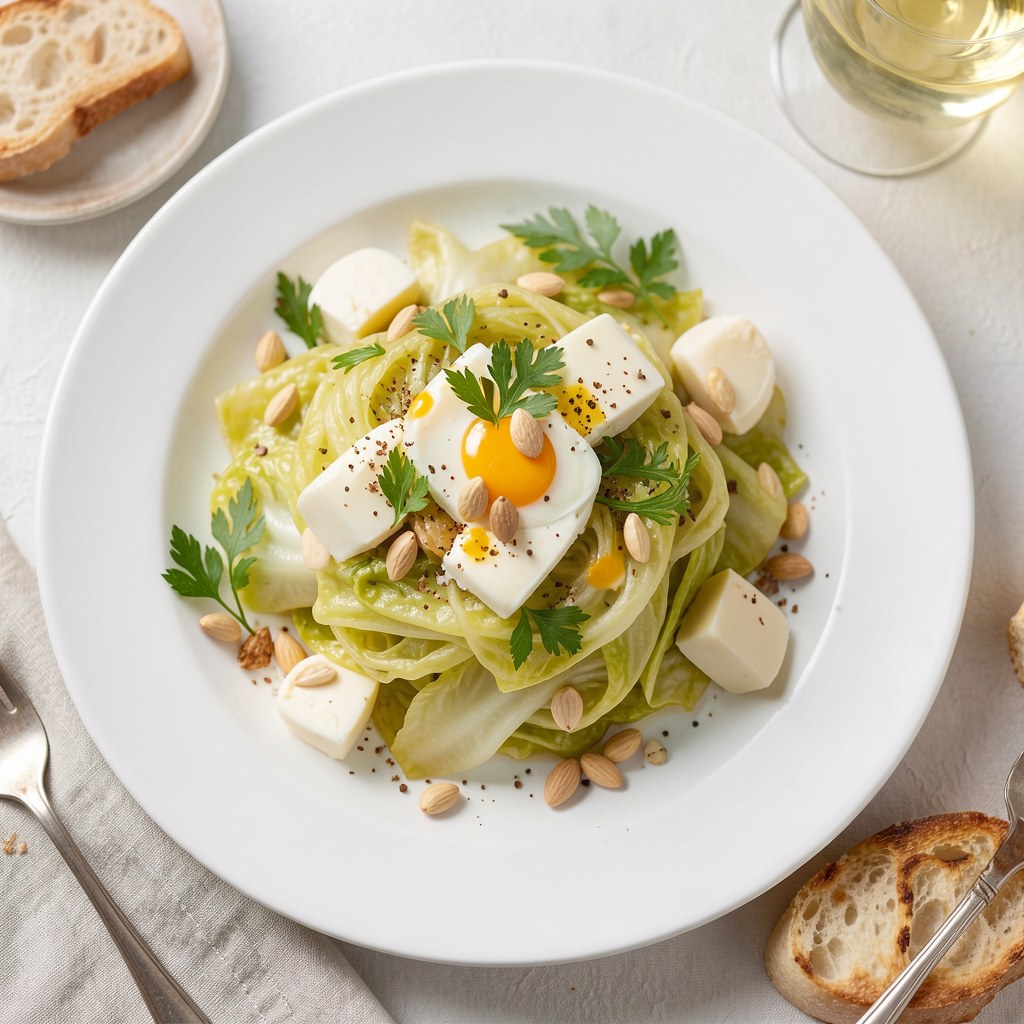 Młoda kapusta po parysku