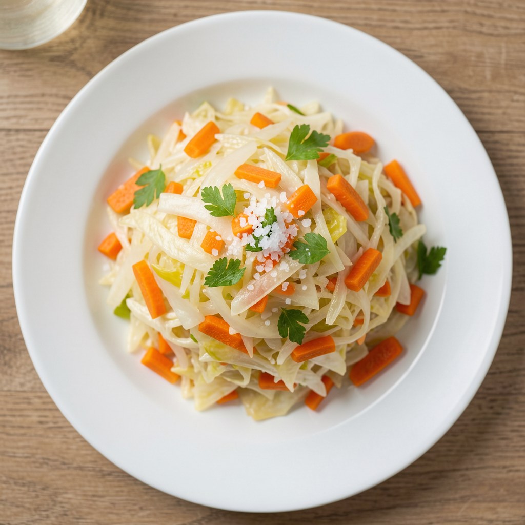 Biała kapusta zasmażana