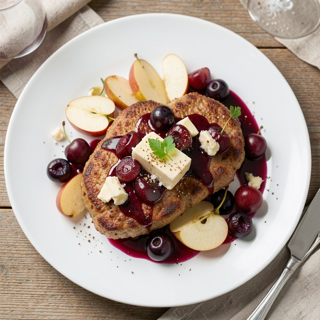 Kotlety schabowe w letniej wersji.