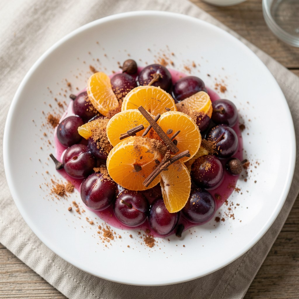 Chłodnik wiśniowy z nutą cynamonu