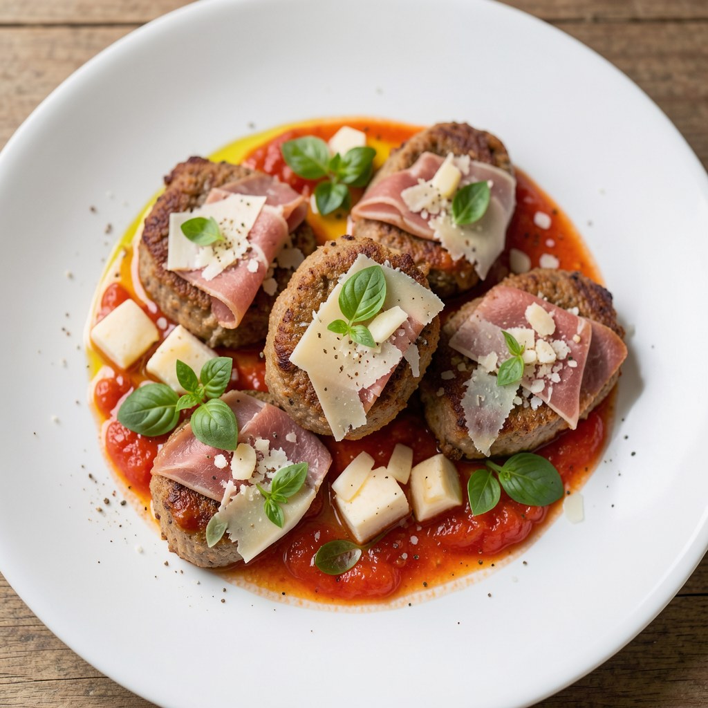 Zrazy wołowe po włosku