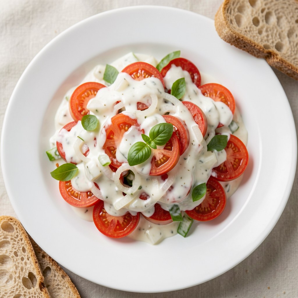 Pomidory w smietanie