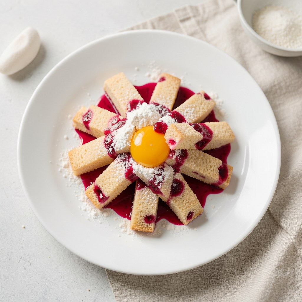 Pałeczki bez masła na soku